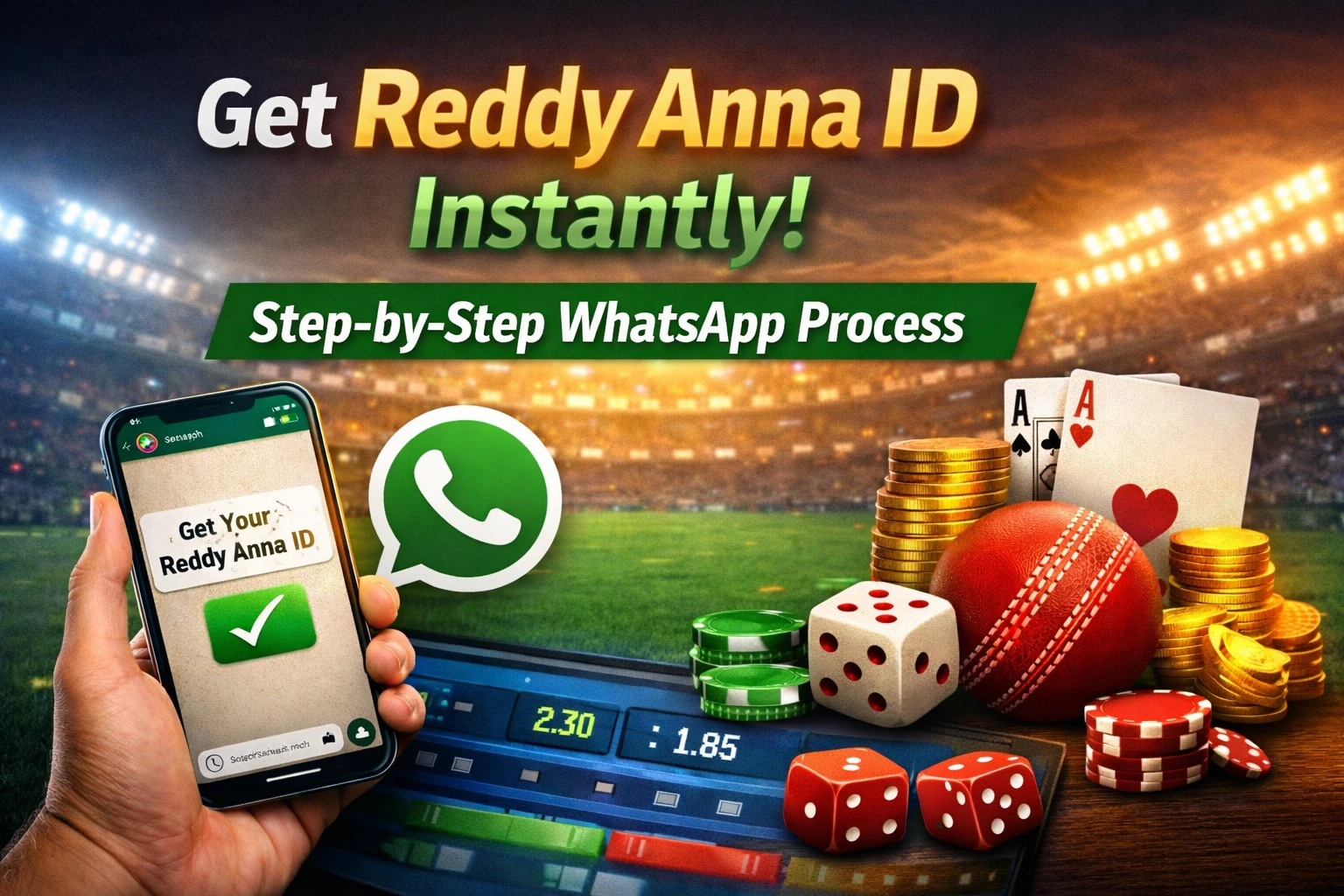 Get Reddy Anna ID Instantly: Step-by-Step WhatsApp Process