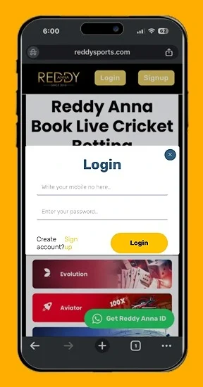 reddy anna login